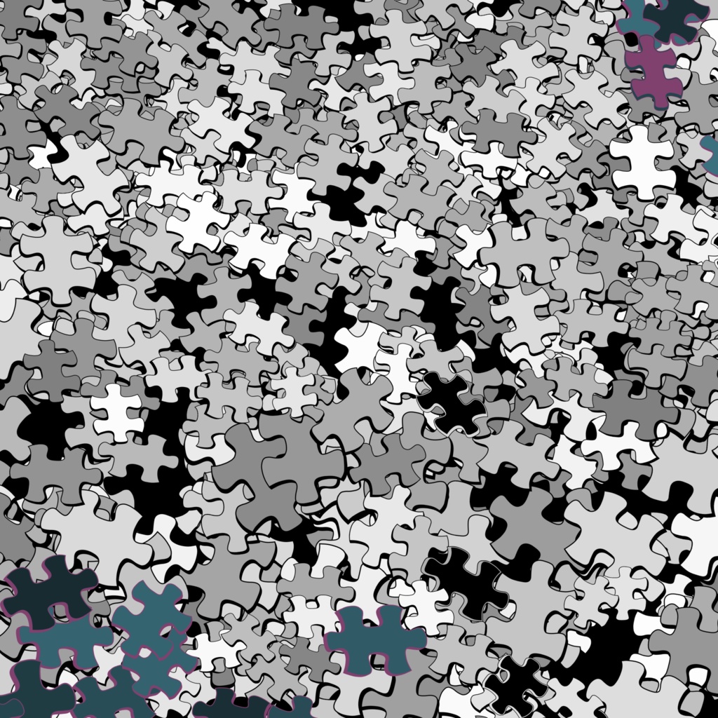 ジグソーパズルブラシ