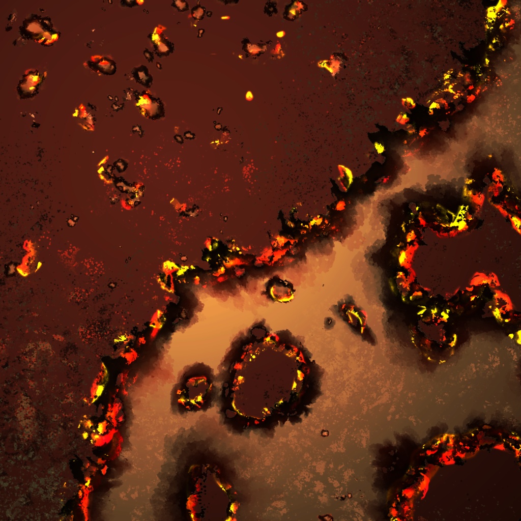 塵と焼き焦げブラシ(画像)