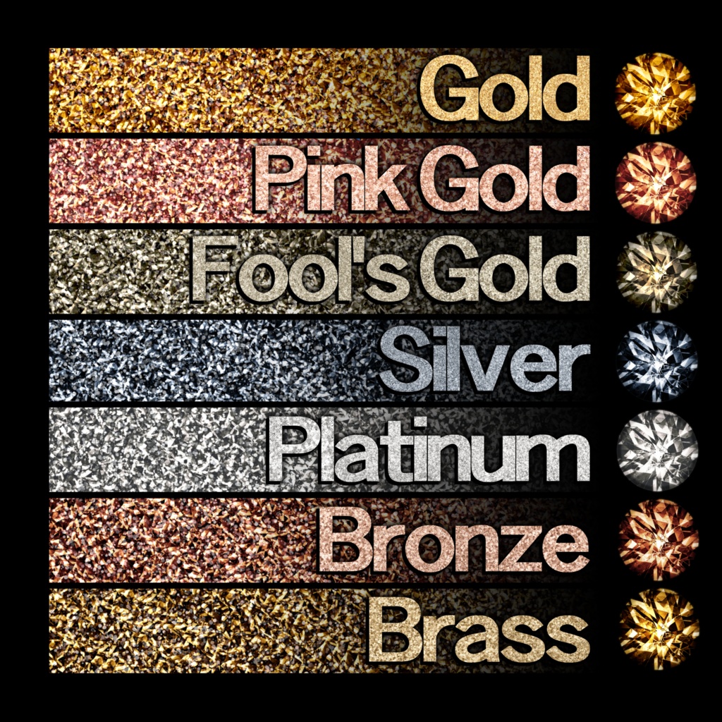 ジェムグリッターアクセ