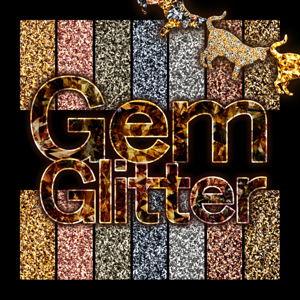 ジェムグリッターアクセ