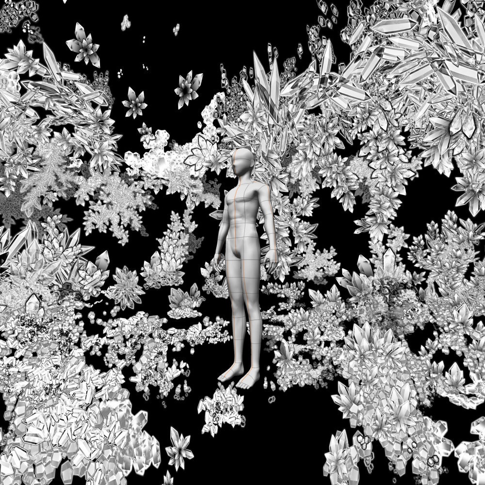 水晶Crystalブラシ