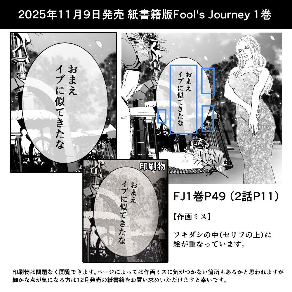 Fool's Journey 1巻【紙書籍・電子書籍】