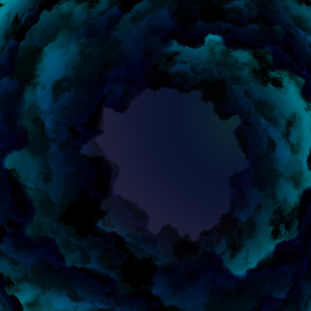 光と闇の雲(パターン画像)