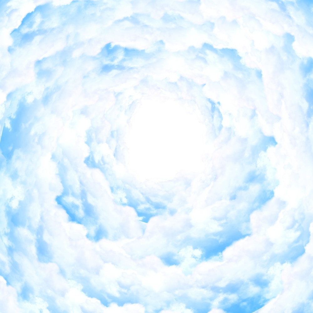 光と闇の雲(パターン画像)