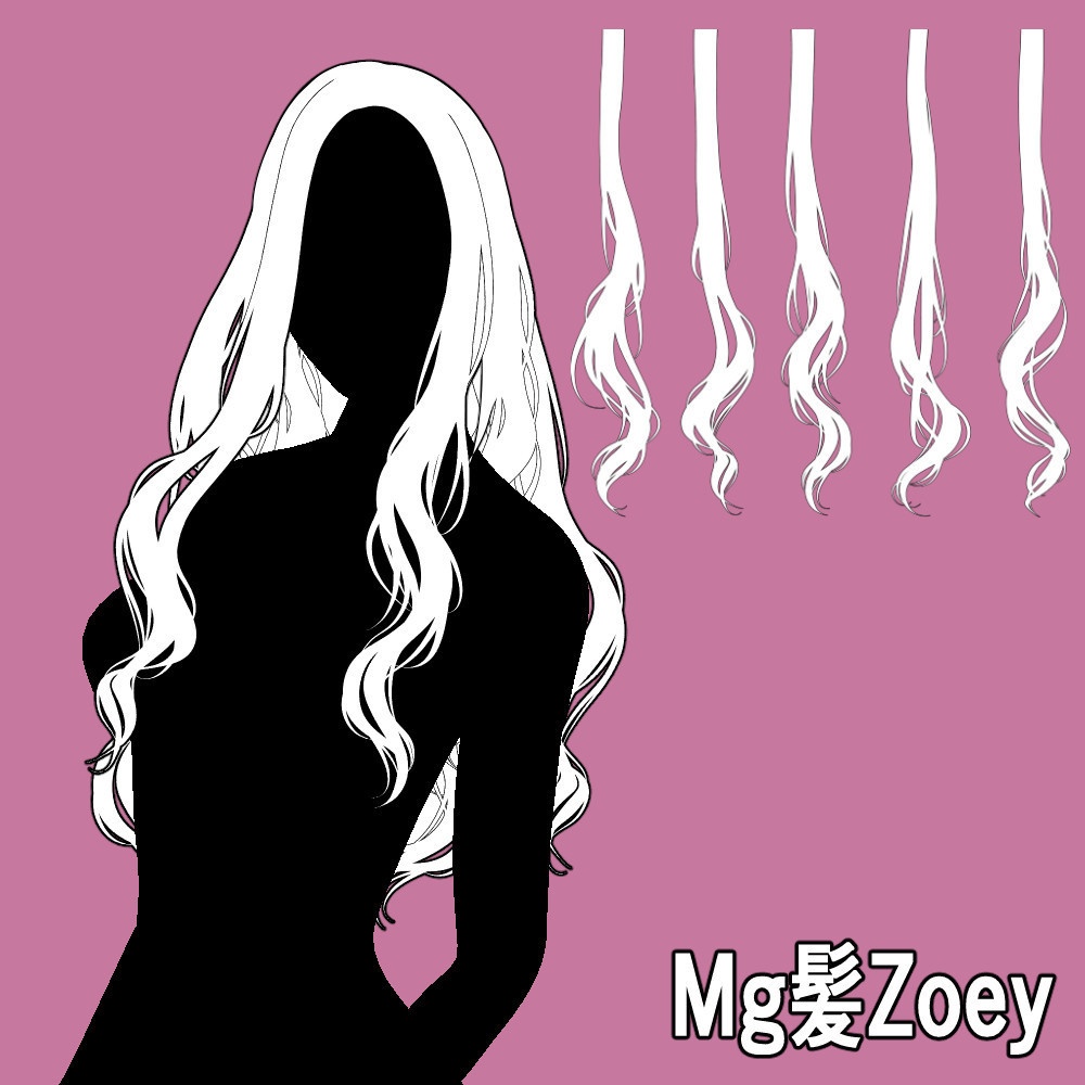 Mg髪ロングヘア(画像)