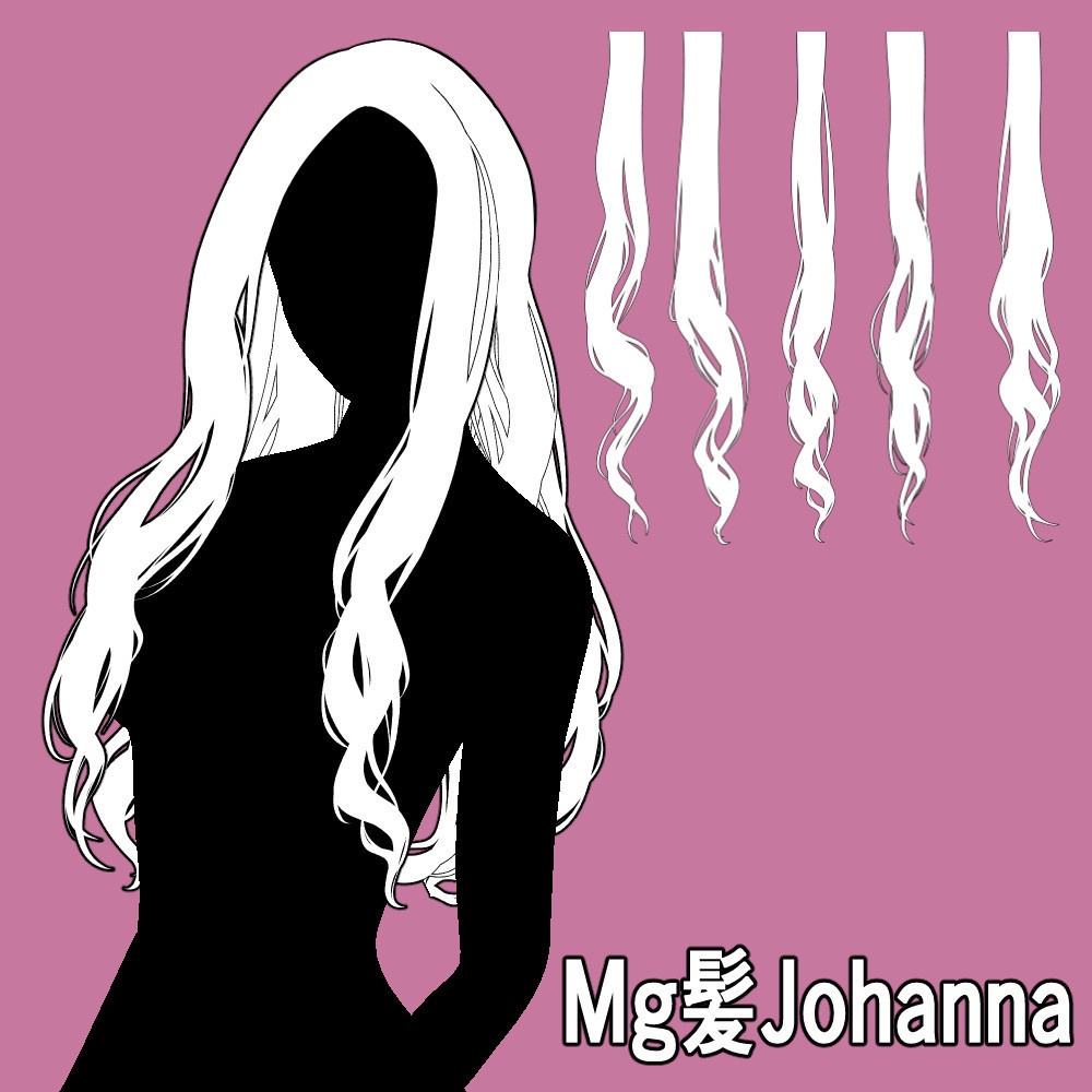 Mg髪ロングヘア(画像)