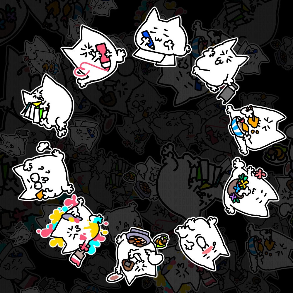 ユルい猫の画像