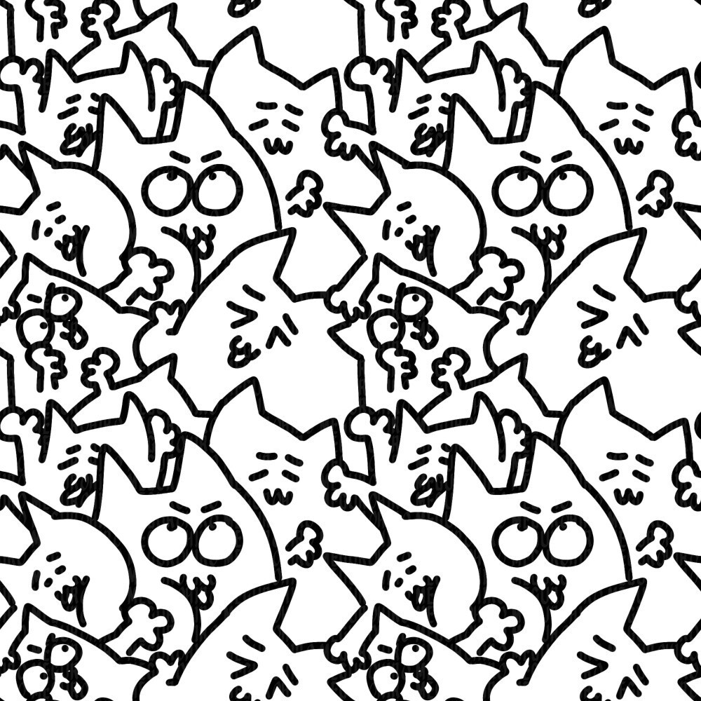 ユルい猫の画像