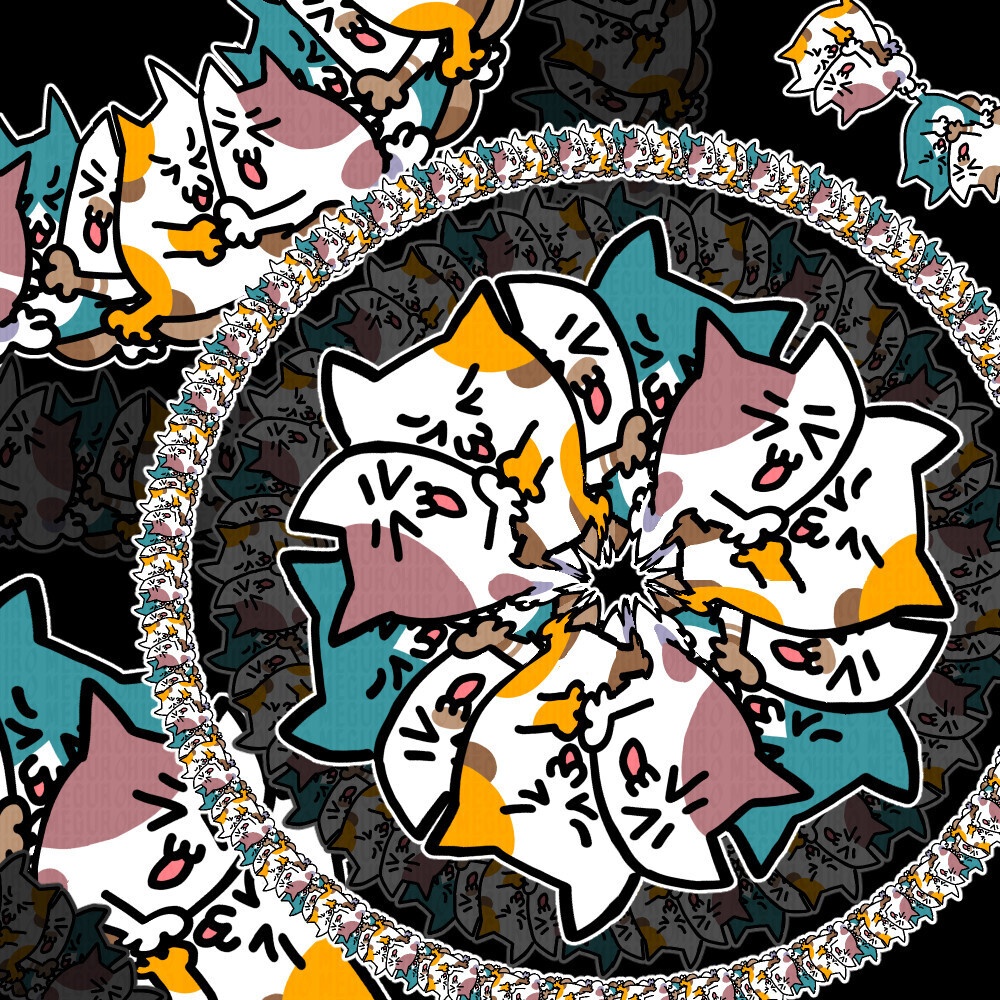 ユルい猫の画像