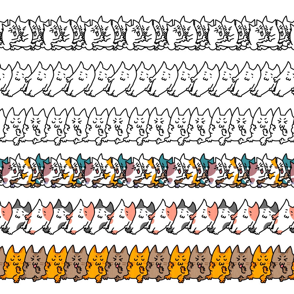 ユルい猫の画像