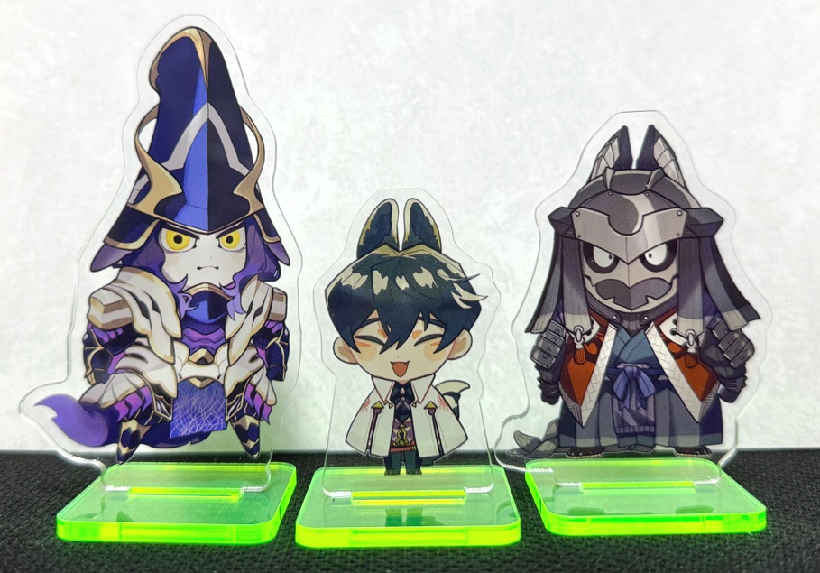 今魔川トリオ アクリルスタンド・コースター