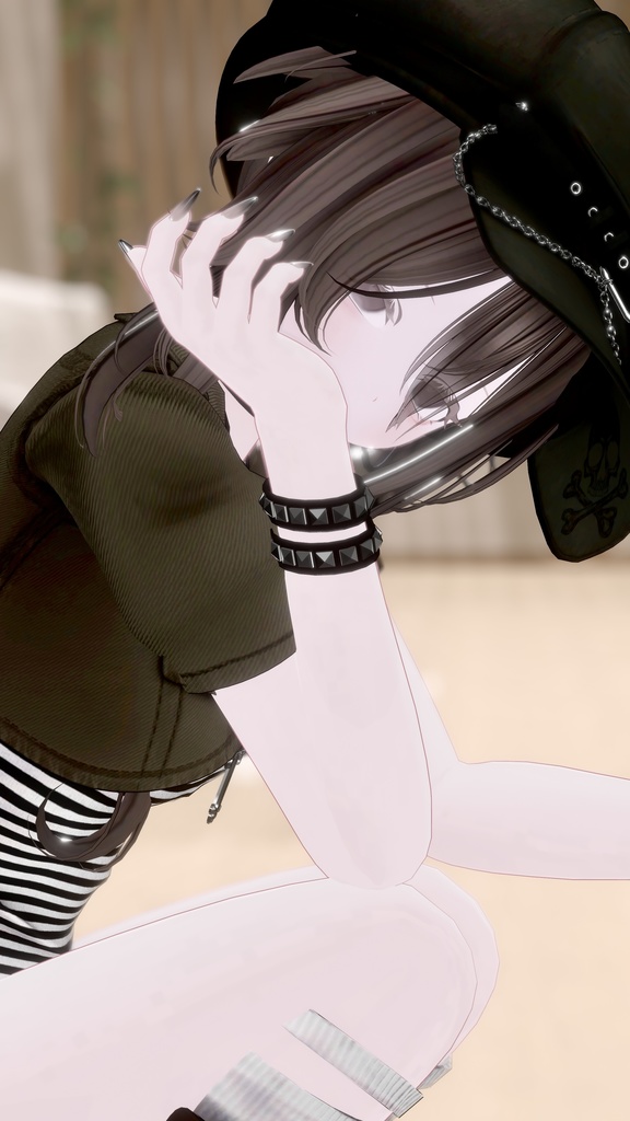 【shinano】ダウナーmakeup+eyetexture+Faceblendshape