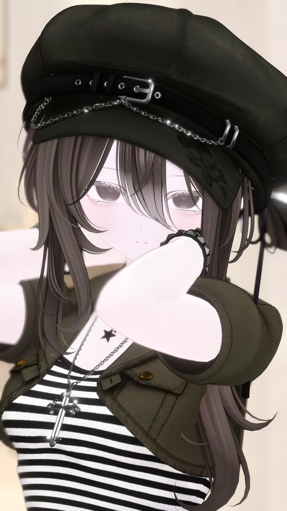 【shinano】ダウナーmakeup+eyetexture+Faceblendshape