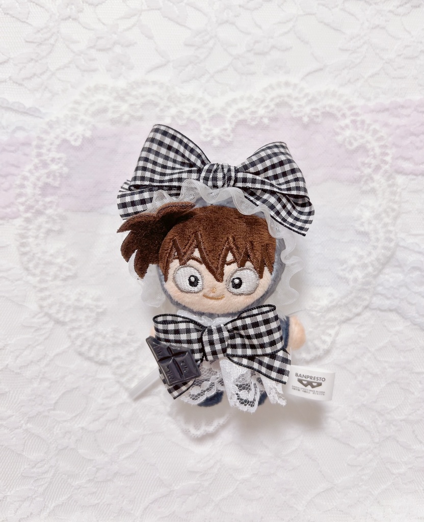ギンガムヘッドドレス♡リボンset