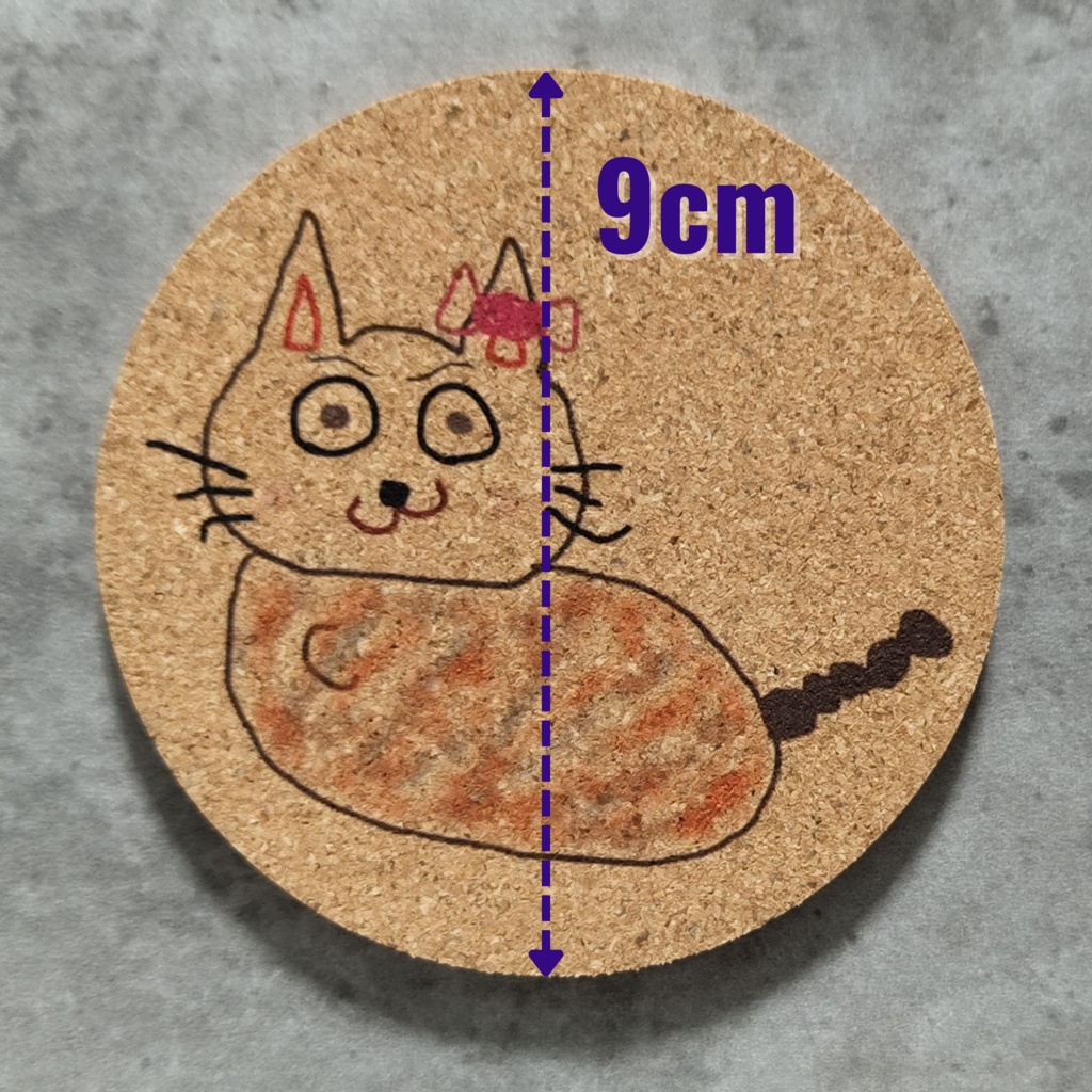 【★再販決定★】朝柊画伯の「化け猫コースター」(期間限定販売)