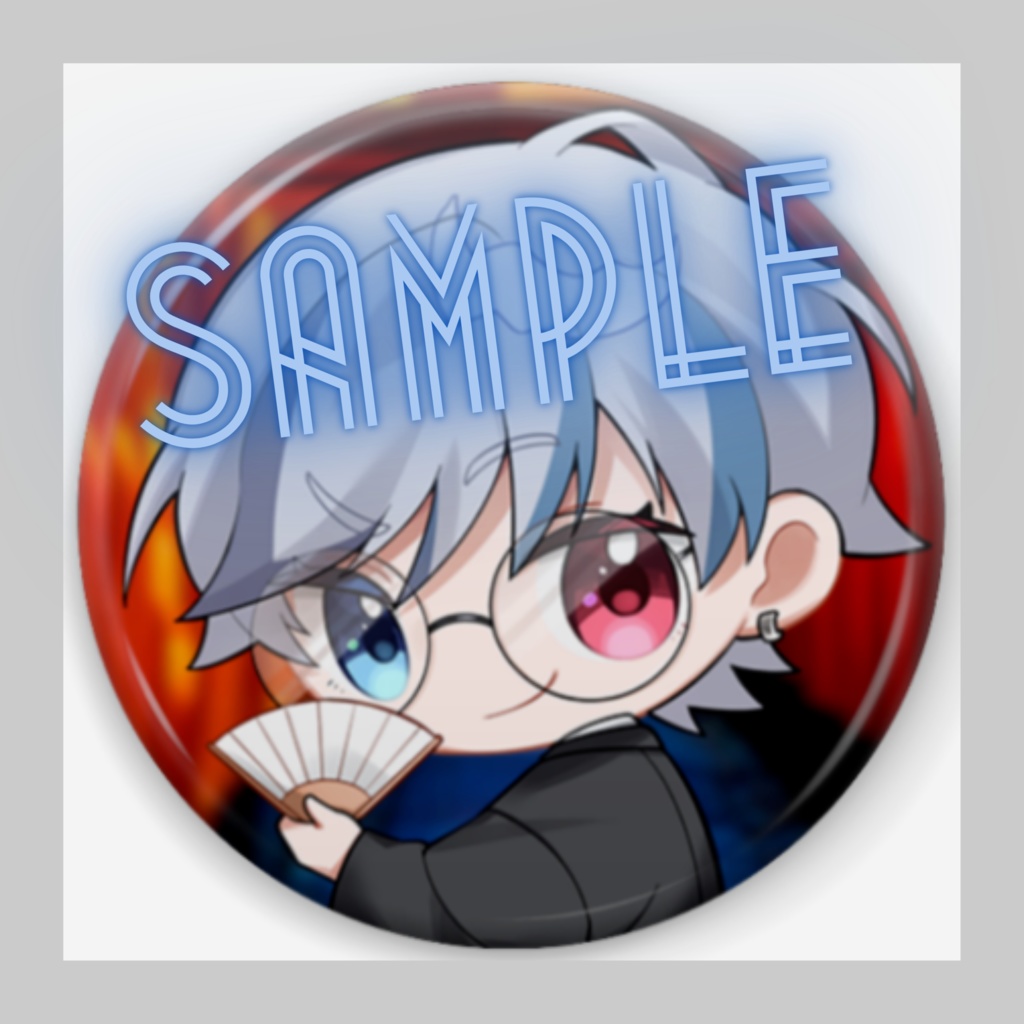 【★再販決定★】和服&スーツ朝柊の「缶バッジ4種類」(期間限定販売)