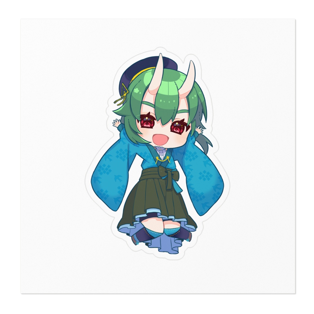 【あやばけっ!】逢魔とくさ【ステッカー】