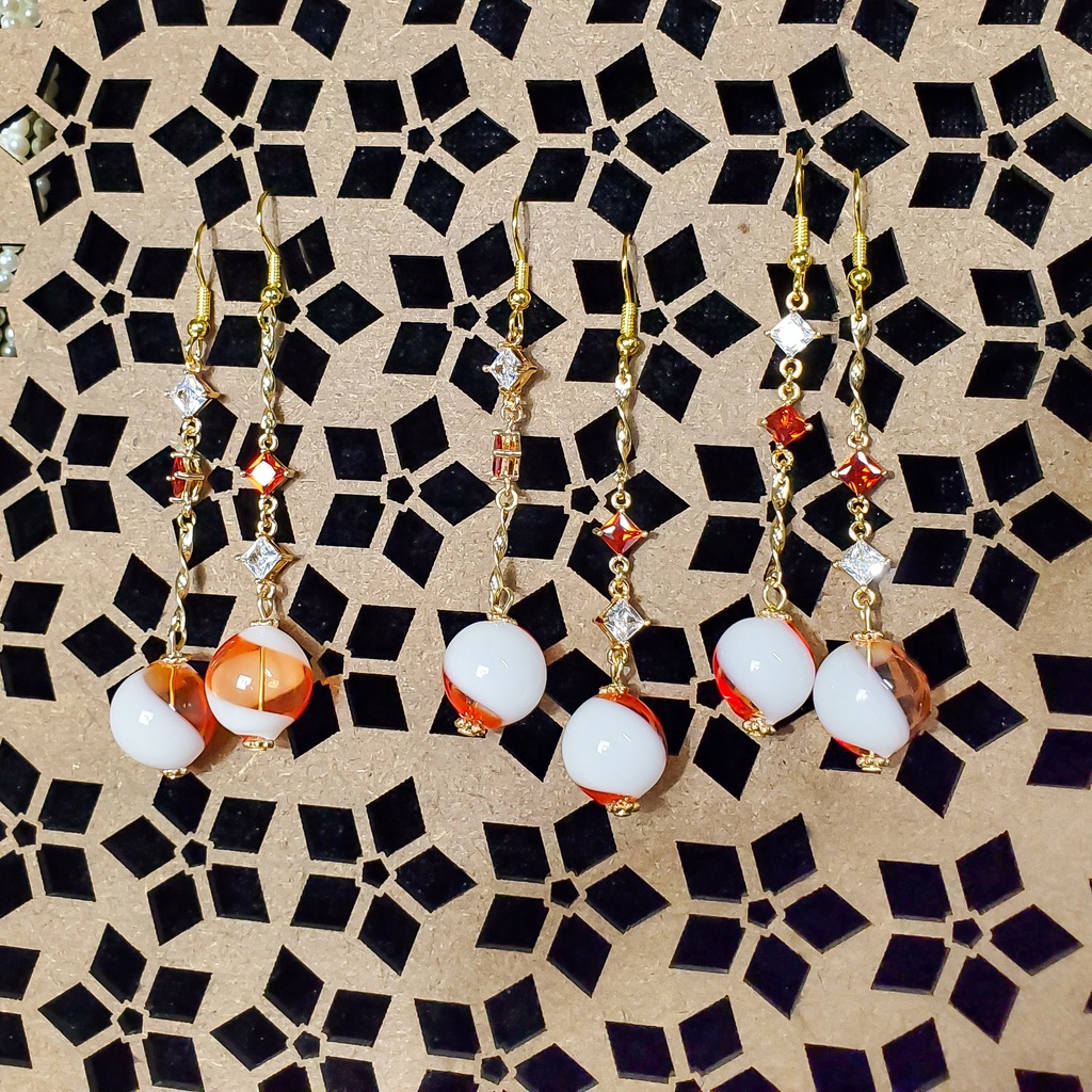 線香花火 ピアス/イヤリング