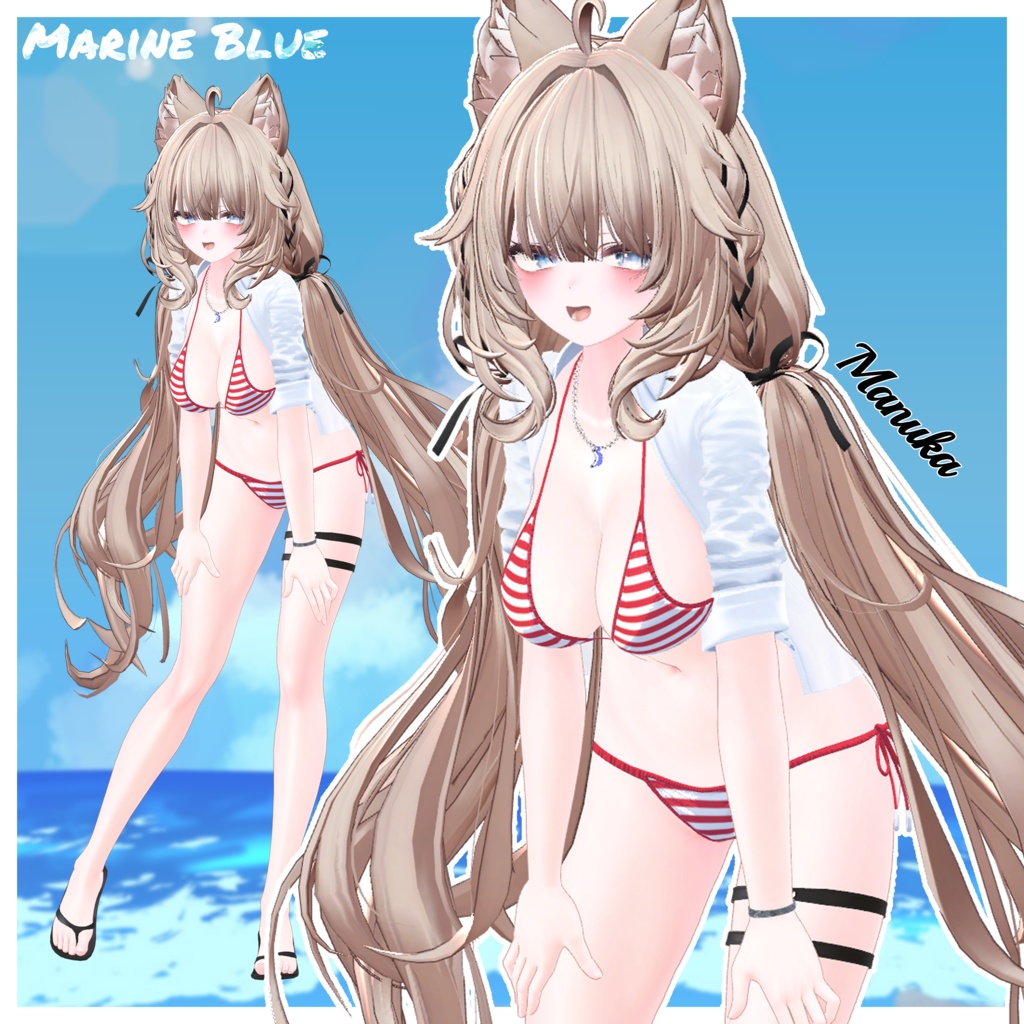 💎Marine Blue Bikini マリンブルービキニ