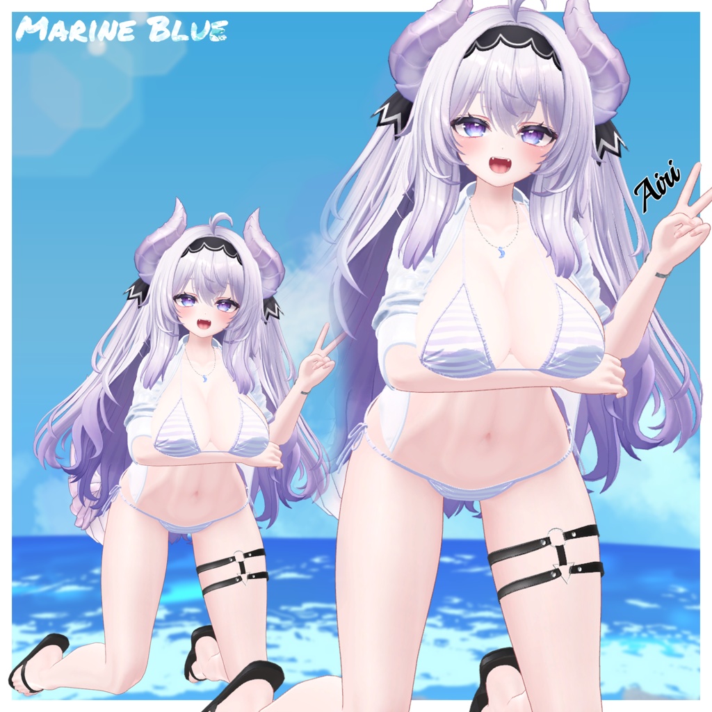 💎Marine Blue Bikini マリンブルービキニ