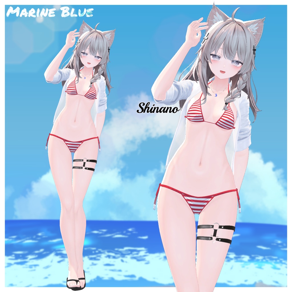 💎Marine Blue Bikini マリンブルービキニ