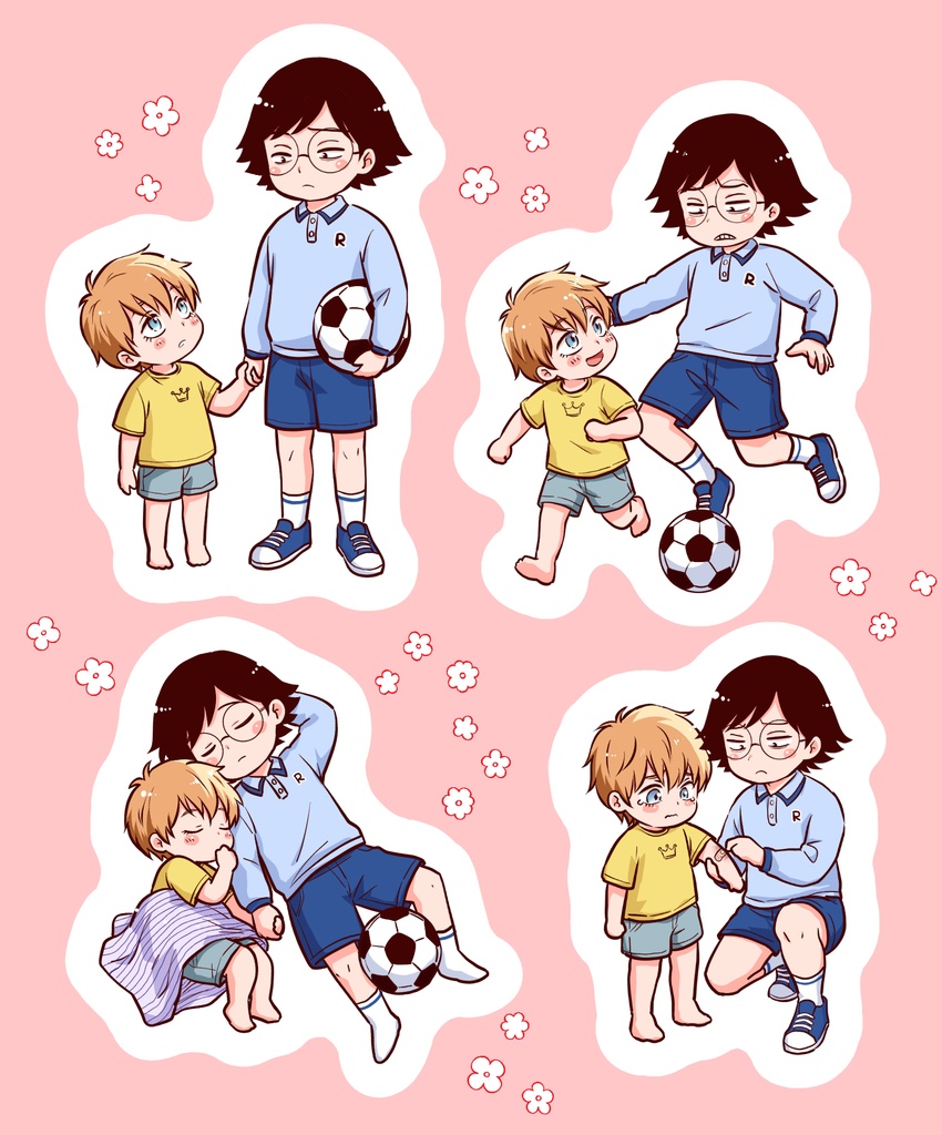 フレークシール【ししさめ子供セット】