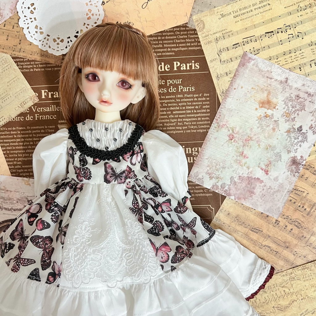 no.M-012 スーパードルフィー SDMサイズ ワンピース ドレス