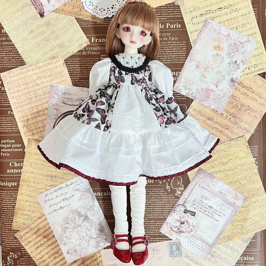 no.M-012 スーパードルフィー SDMサイズ ワンピース ドレス