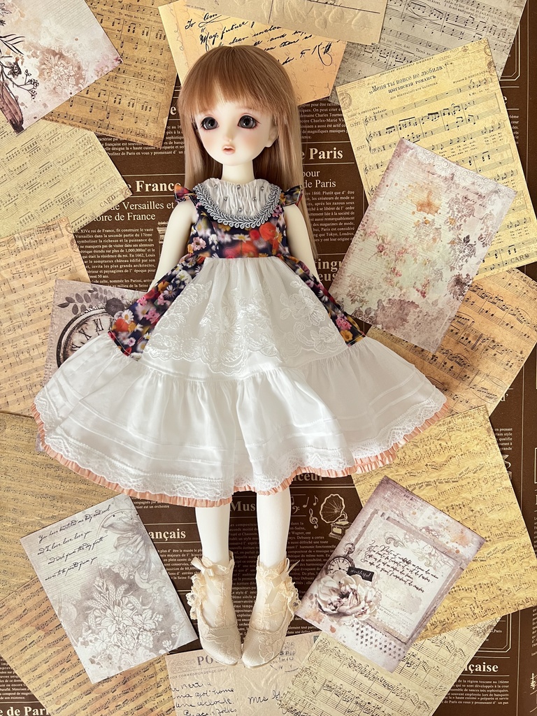 no.M-015 スーパードルフィー SDMサイズ ワンピース ドレス