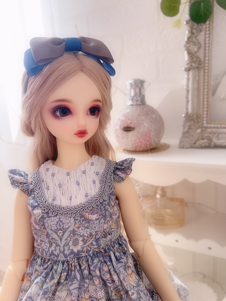 no.L-008 スーパードルフィー SDサイズ LIBERTY ワンピース ドレス