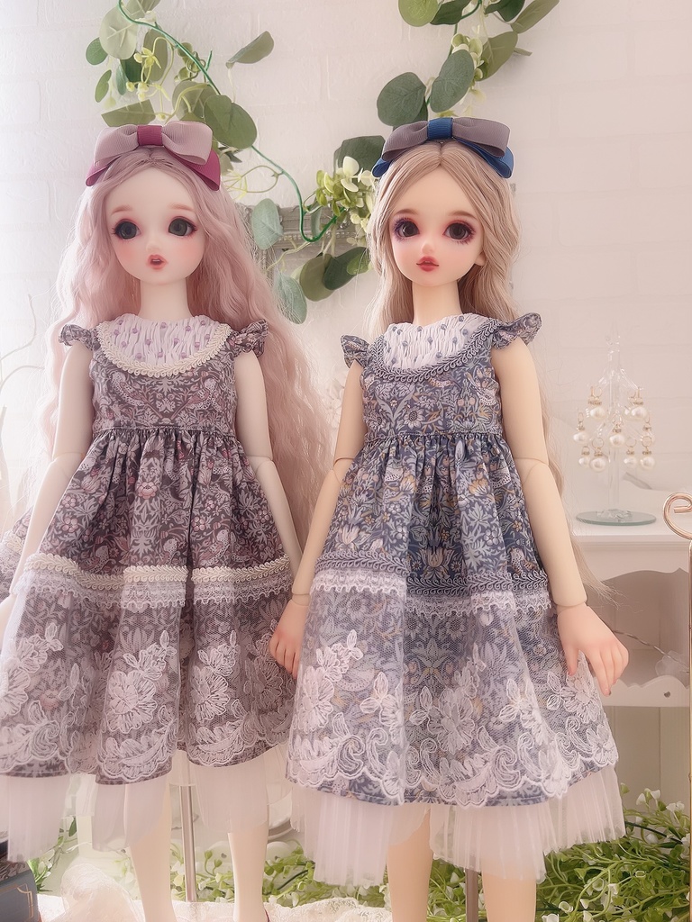 no.L-008 スーパードルフィー SDサイズ LIBERTY ワンピース ドレス