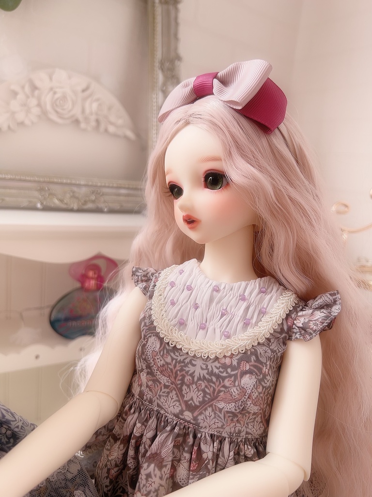 no.L-009 スーパードルフィー SDサイズ LIBERTY ワンピース ドレス