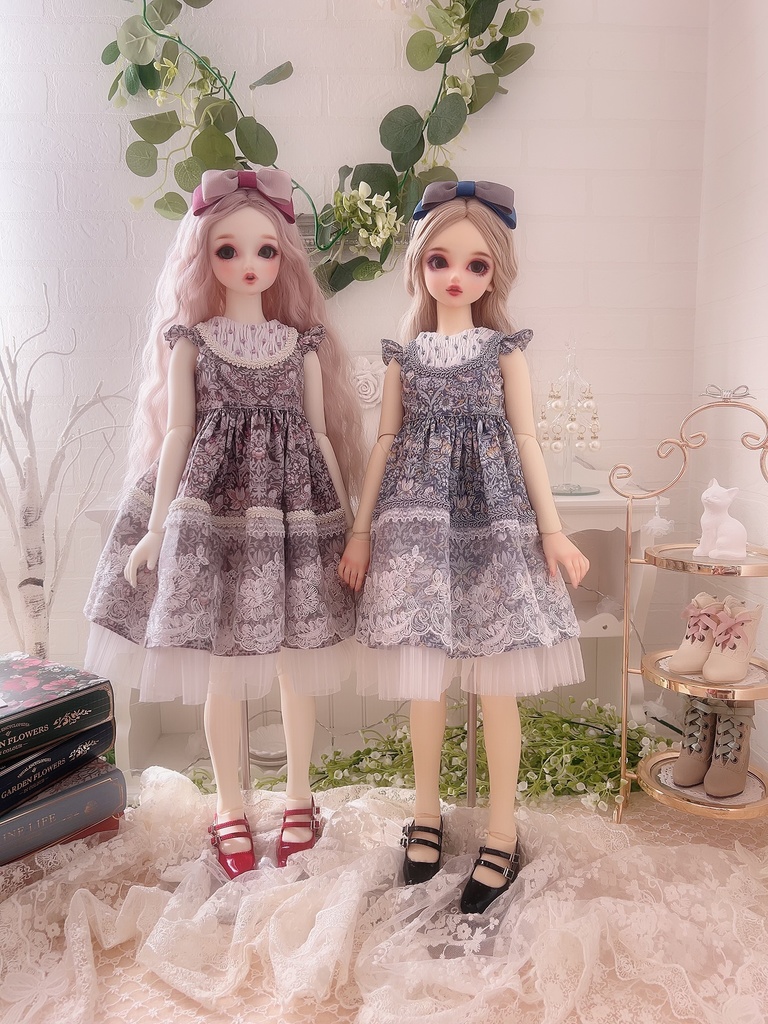 no.L-009 スーパードルフィー SDサイズ LIBERTY ワンピース ドレス