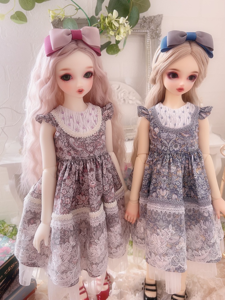 no.L-009 スーパードルフィー SDサイズ LIBERTY ワンピース ドレス