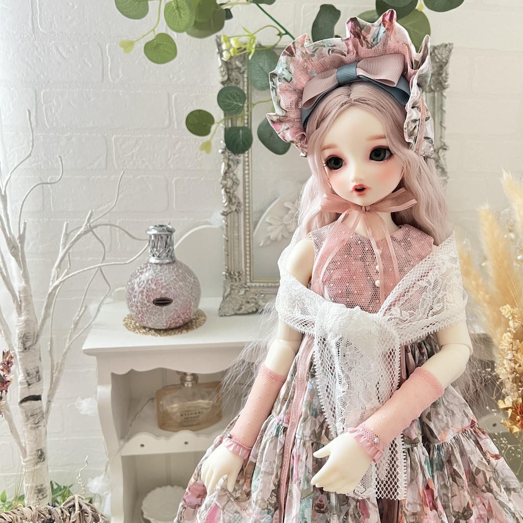 no.L-012 スーパードルフィー SDサイズ LIBERTY ワンピース ドレス