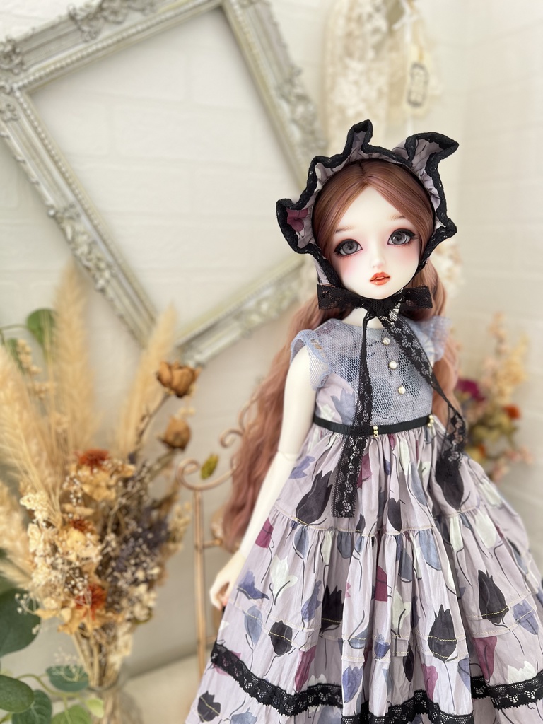 no.L-013 スーパードルフィー SDサイズ LIBERTY ワンピース ドレス