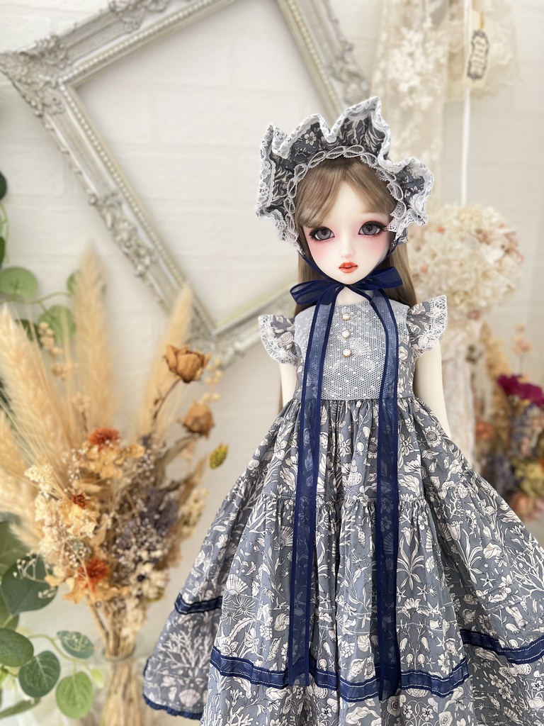 no.L-014 スーパードルフィー SDサイズ LIBERTY ワンピース ドレス