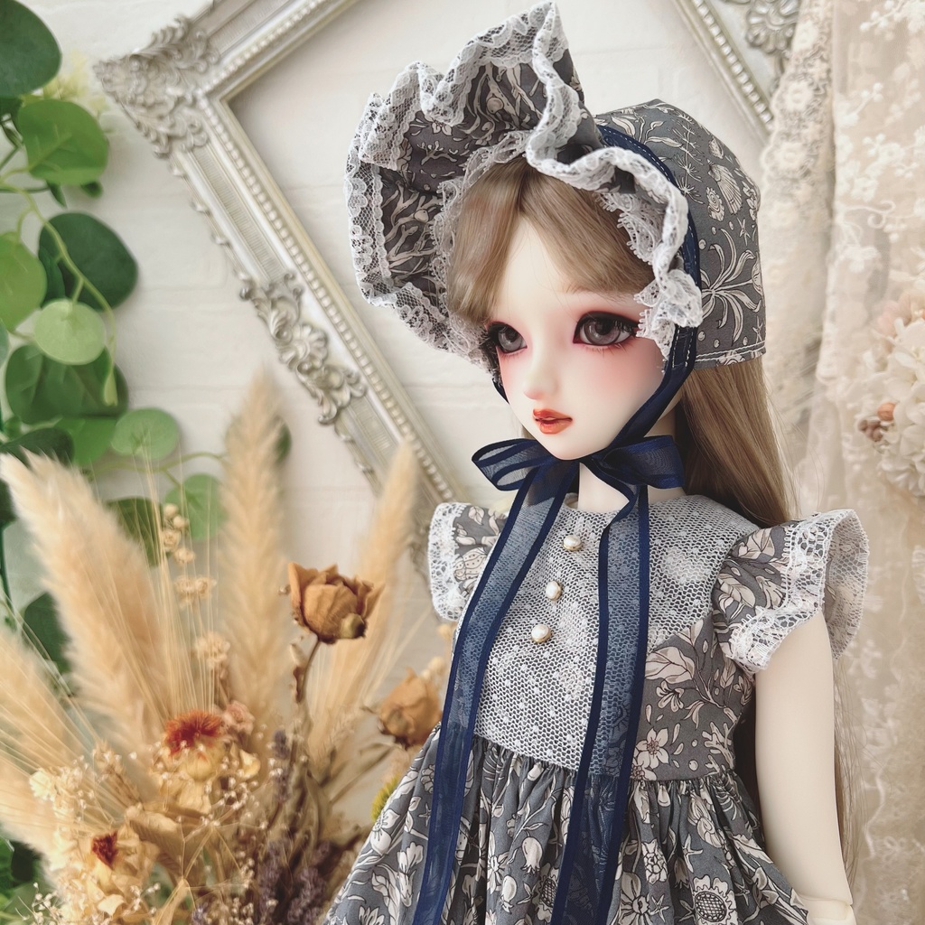 no.L-014 スーパードルフィー SDサイズ LIBERTY ワンピース ドレス