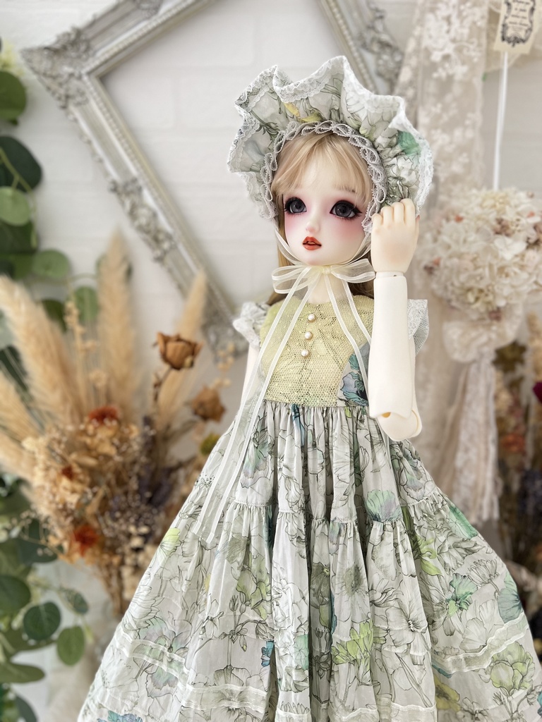 no.L-015 スーパードルフィー SDサイズ LIBERTY ワンピース ドレス