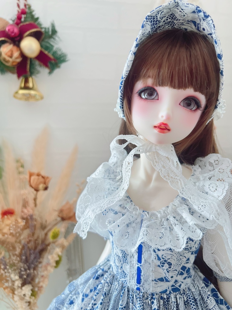 no.L-017 スーパードルフィー SDサイズ YUWAワンピース ドレス