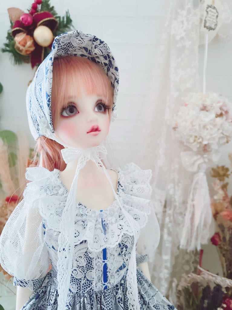 no.L-017 スーパードルフィー SDサイズ YUWAワンピース ドレス