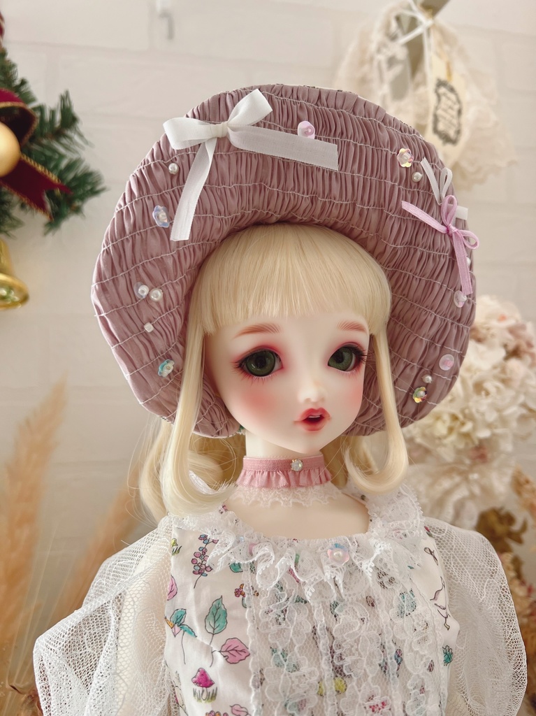 no.L-018 スーパードルフィー SDサイズ LIBERTYワンピース ドレス