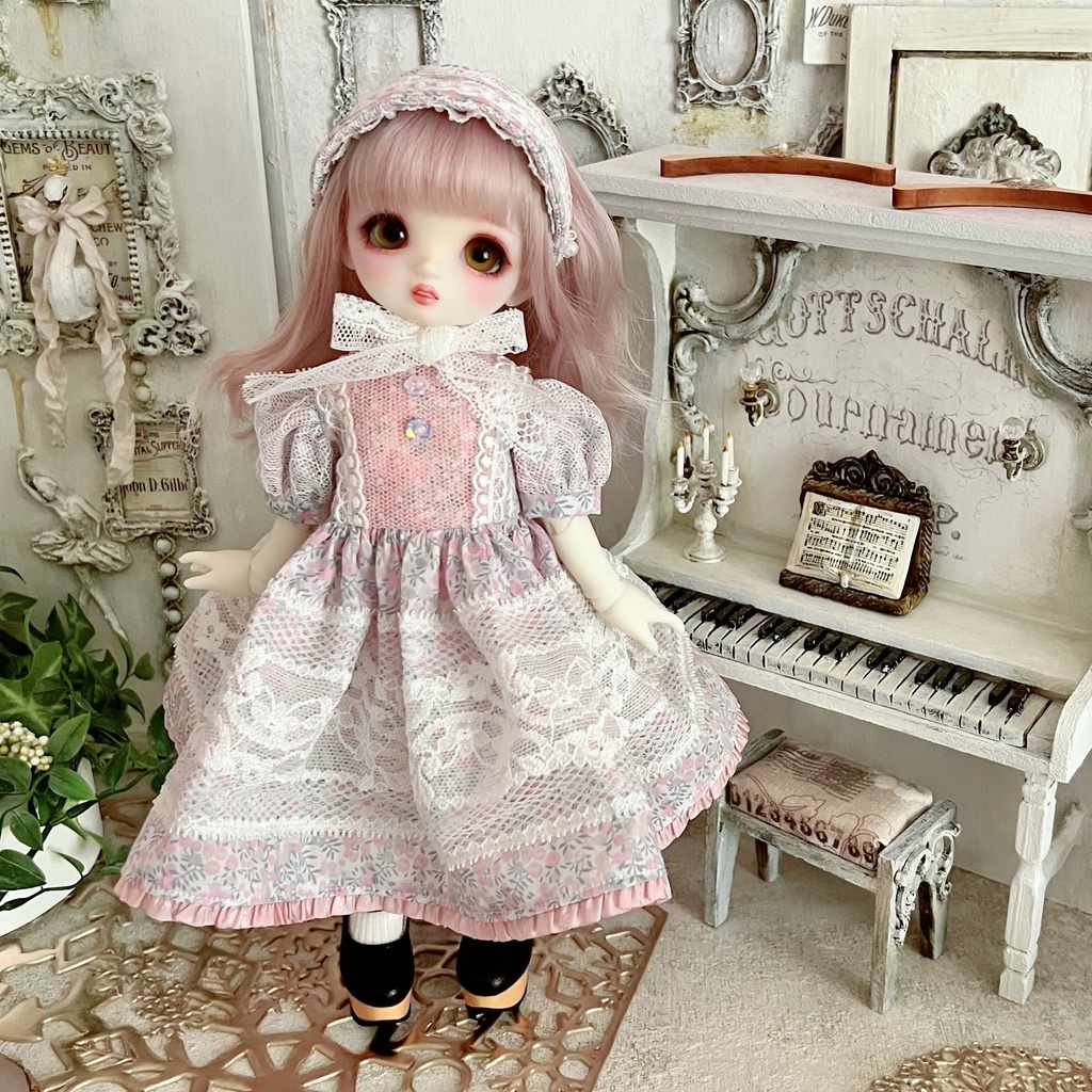 no.S-003 スーパードルフィー 幼SDサイズ LIBERTYワンピース
