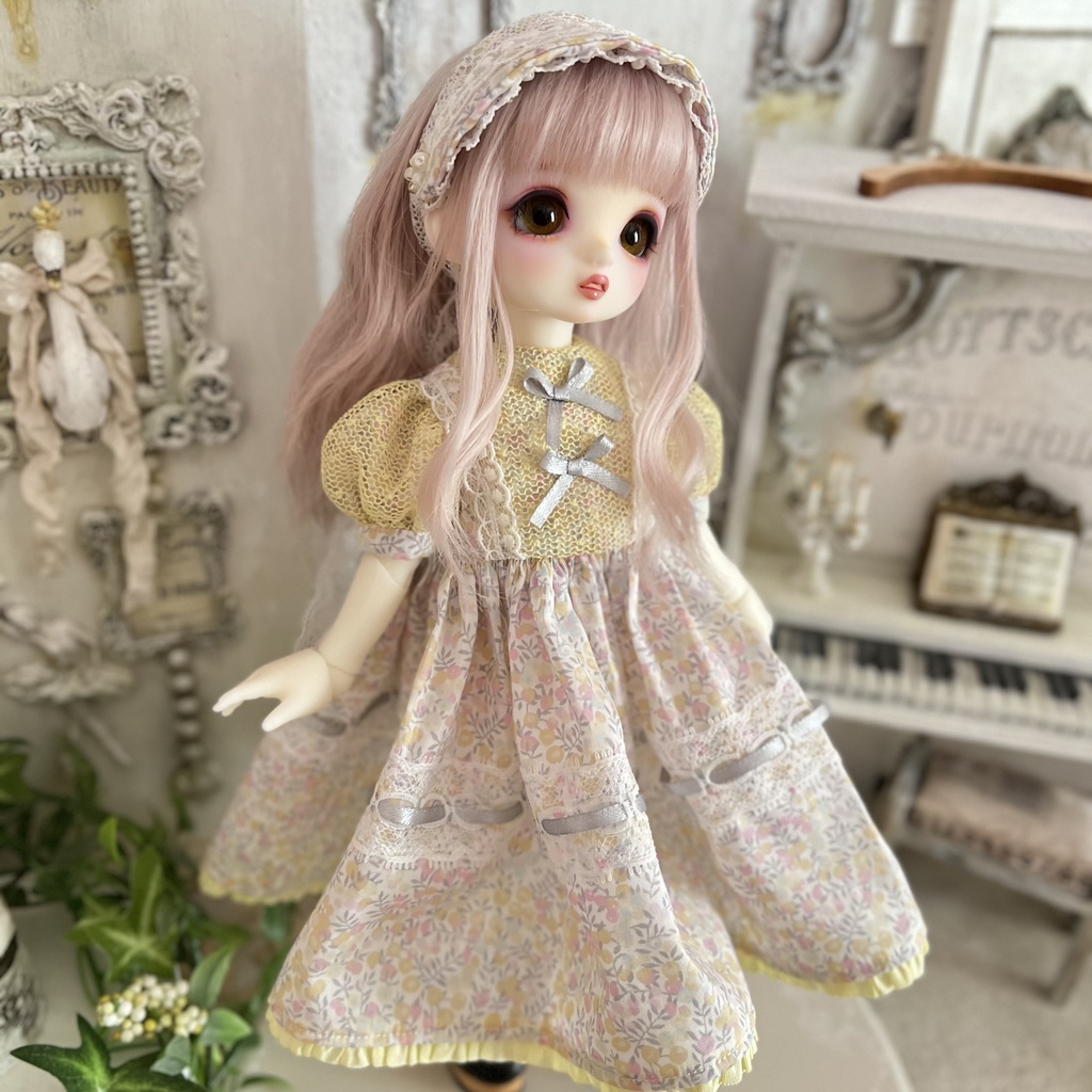 no.S-004 スーパードルフィー 幼SDサイズ LIBERTYワンピース