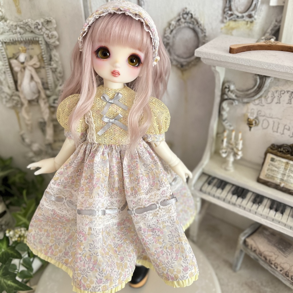 no.S-004 スーパードルフィー 幼SDサイズ LIBERTYワンピース