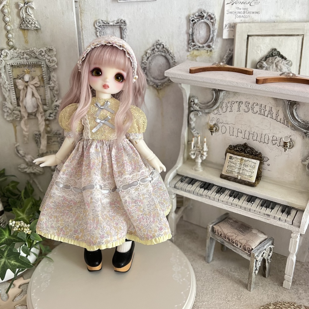 no.S-004 スーパードルフィー 幼SDサイズ LIBERTYワンピース