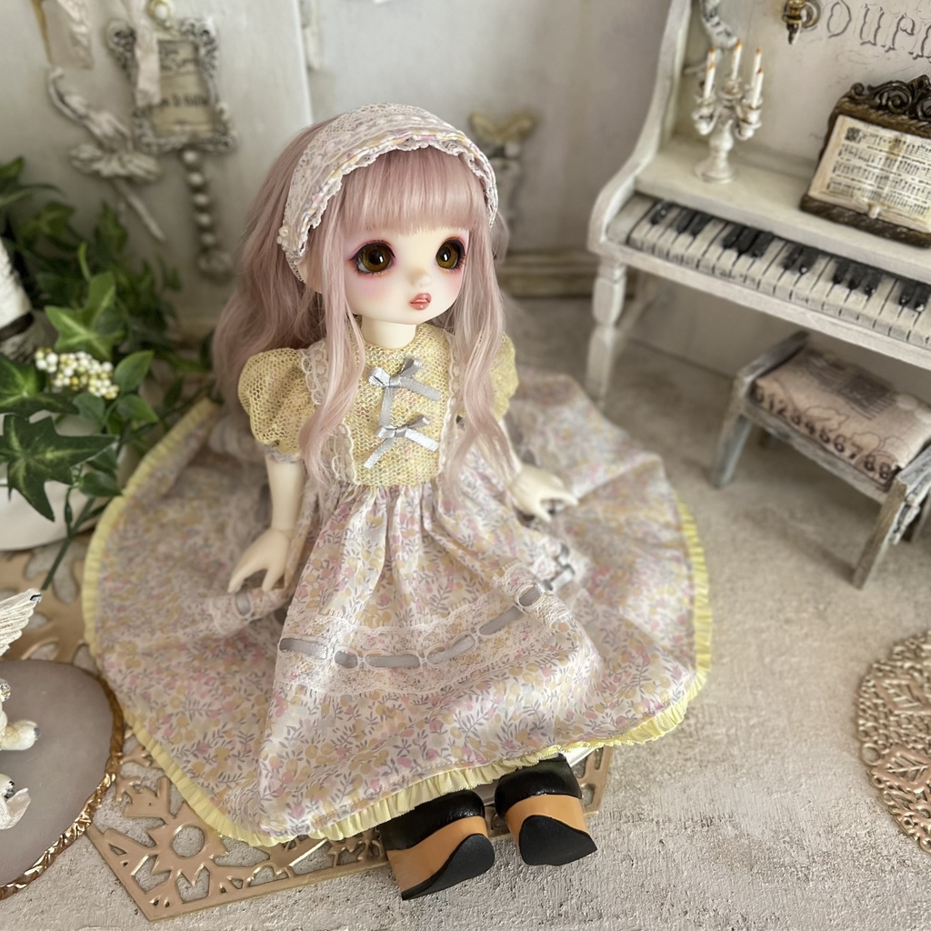 no.S-004 スーパードルフィー 幼SDサイズ LIBERTYワンピース