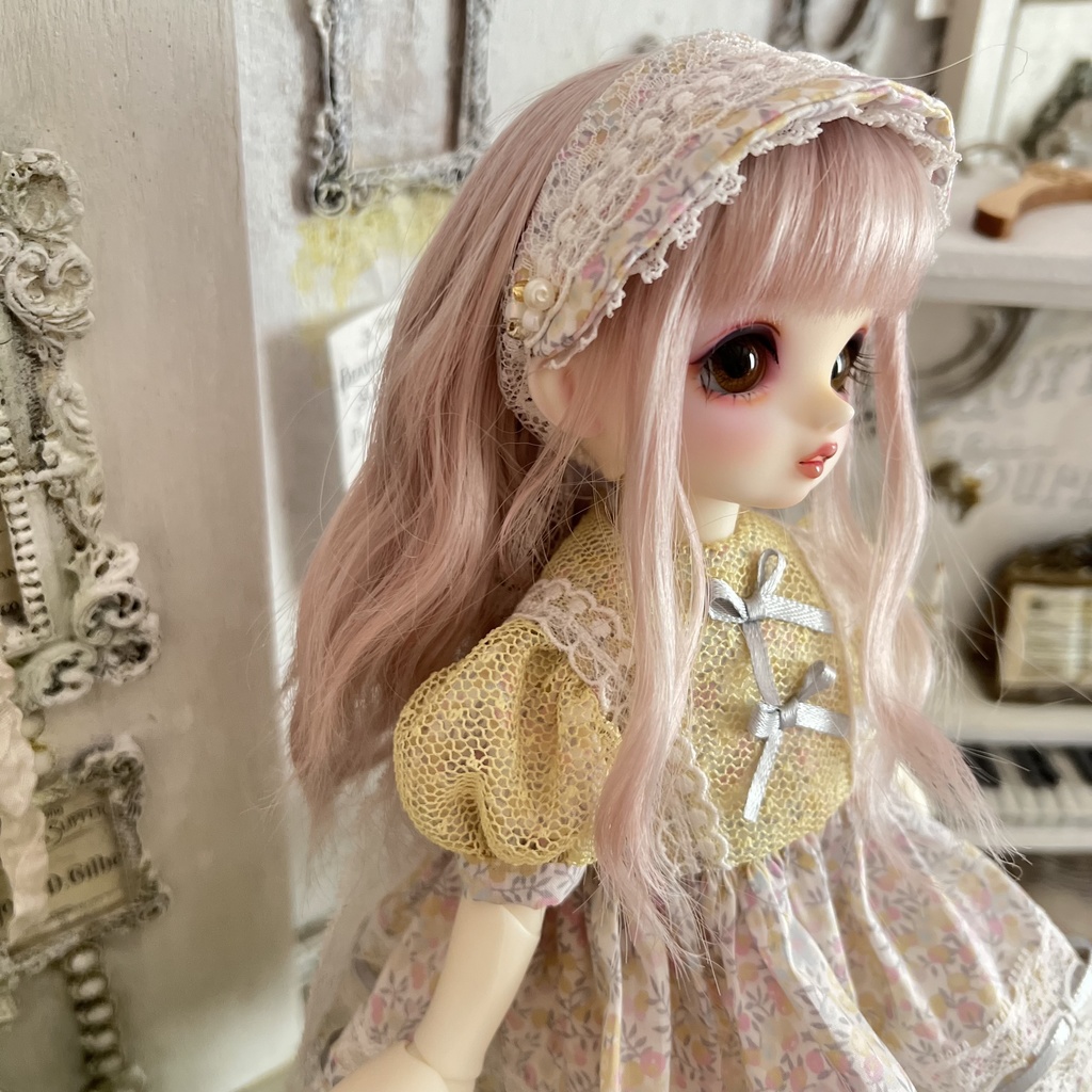 no.S-004 スーパードルフィー 幼SDサイズ LIBERTYワンピース