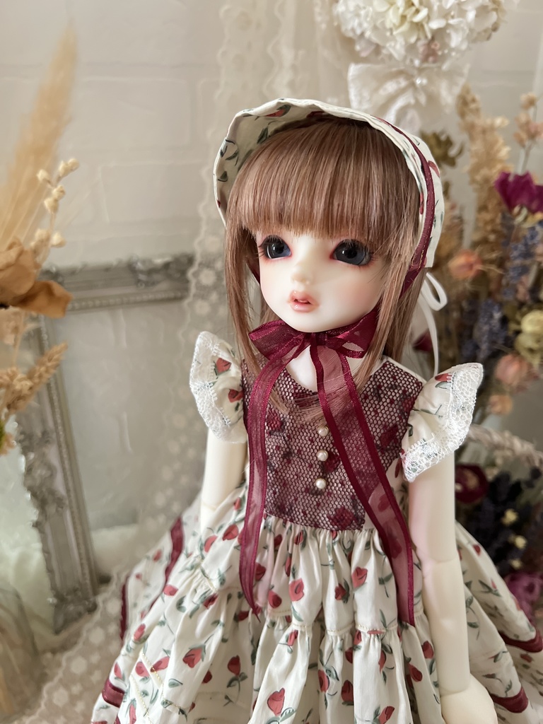 no.M-017 スーパードルフィー SDMサイズ LIBERTY ワンピース ドレス