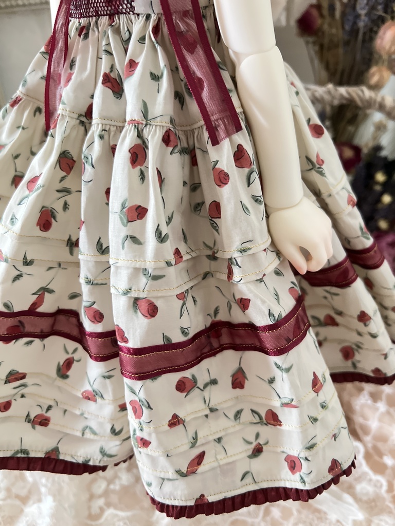 no.M-017 スーパードルフィー SDMサイズ LIBERTY ワンピース ドレス